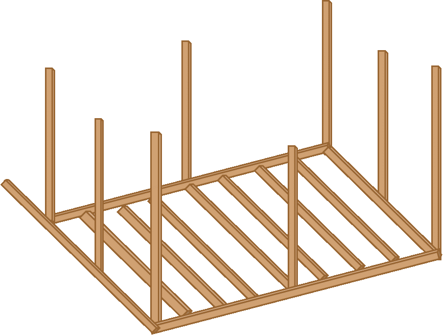 住宅ができるまで　建て方1